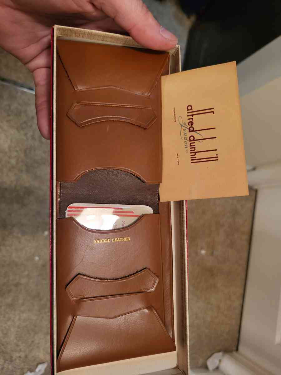 Alfred Dunhill bifold wallet