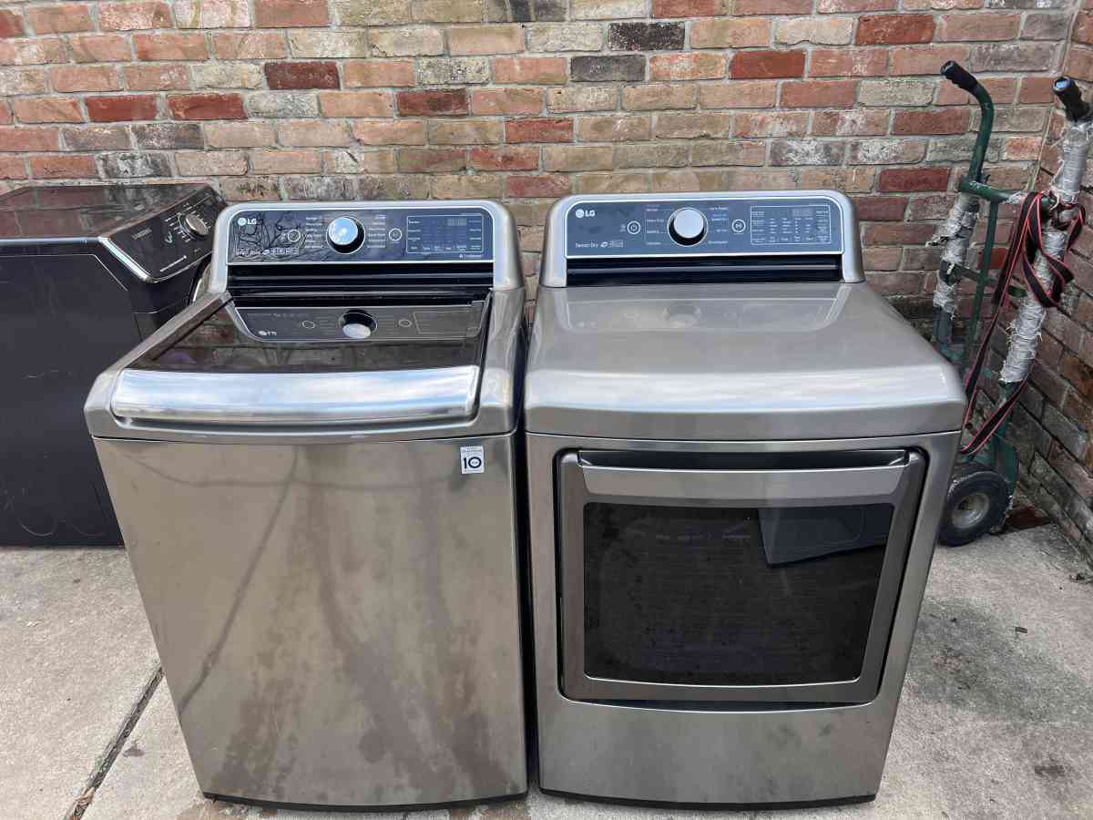 Washer And Electric Dryer - Houston, Texas - FleaMarketBay