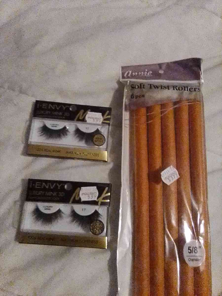 eyelashes and soft twis rollers - Baltimore, Maryland