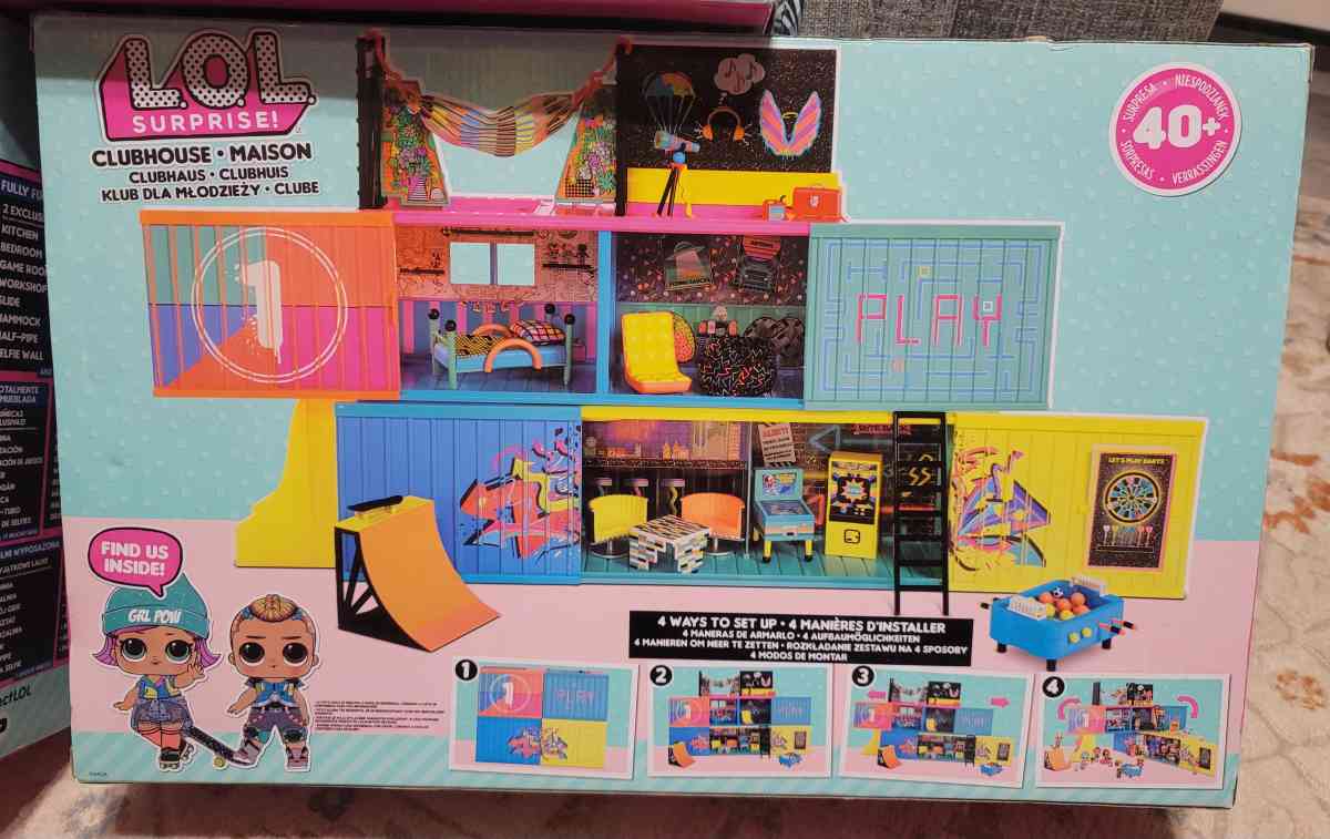 LOL SURPRISE CLUBHOUSE MANSION - Pottstown, Pennsylvania - FleaMarketBay