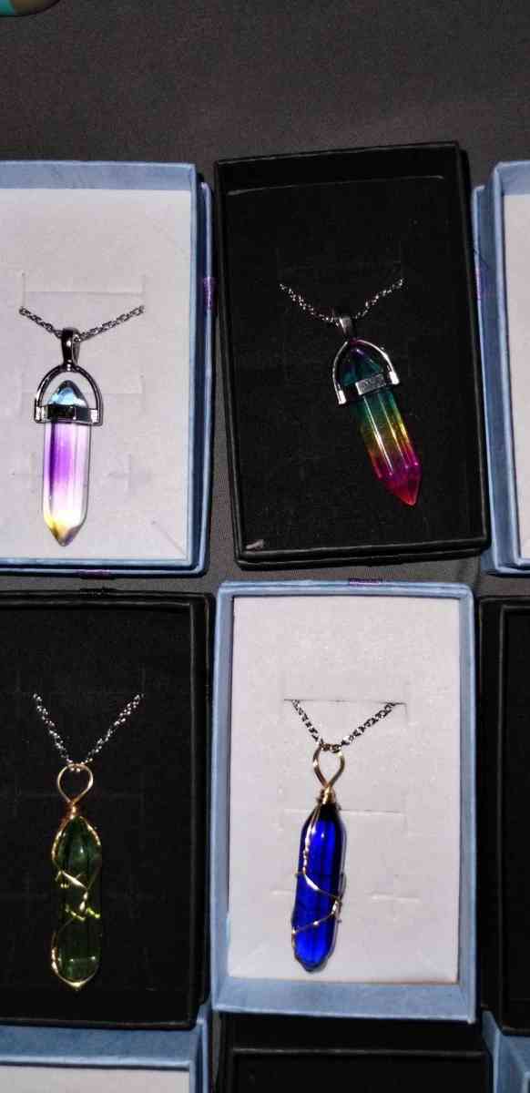 handmade crystal necklaces - Farmington, New Mexico - FleaMarketBay