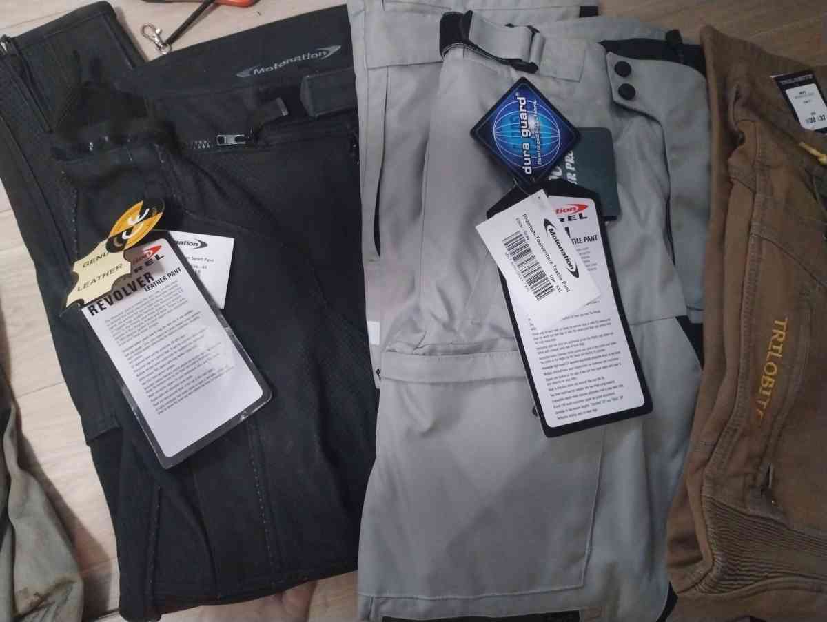 motornation motorcycle sportswear pants and jackets - Kansas City, Kansas - FleaMarketBay