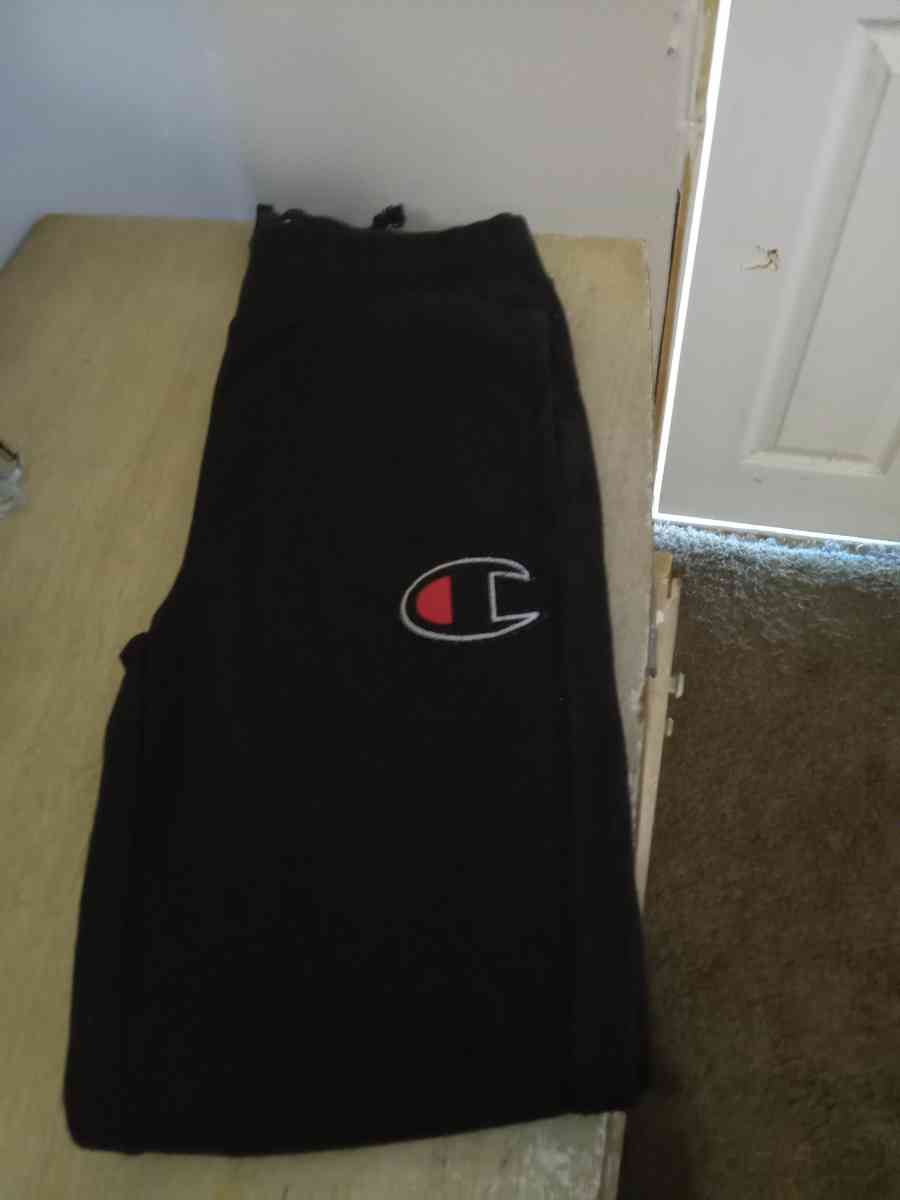 Mens Small Black Champion Jogger Sweats - Croydon, Pennsylvania