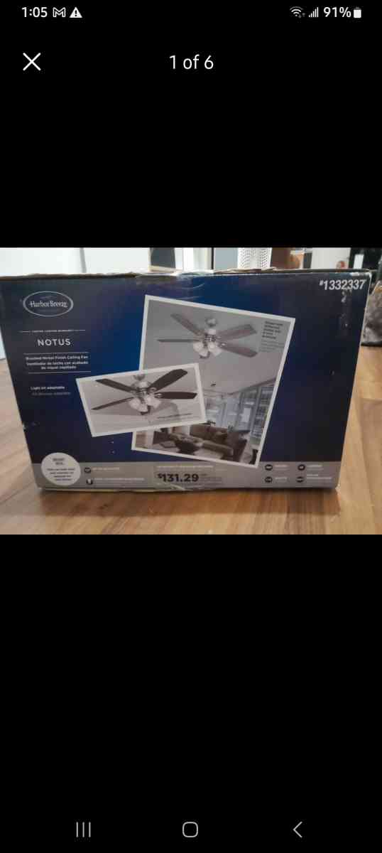 harbor breeze ceiling fan - Plaquemine, Louisiana