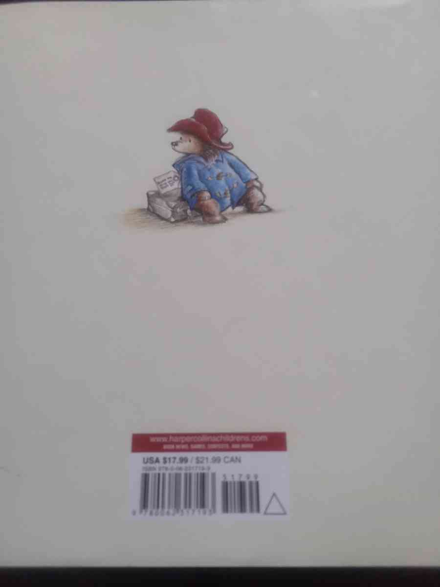 Paddington bear book hardcover - Ontario, New York - FleaMarketBay