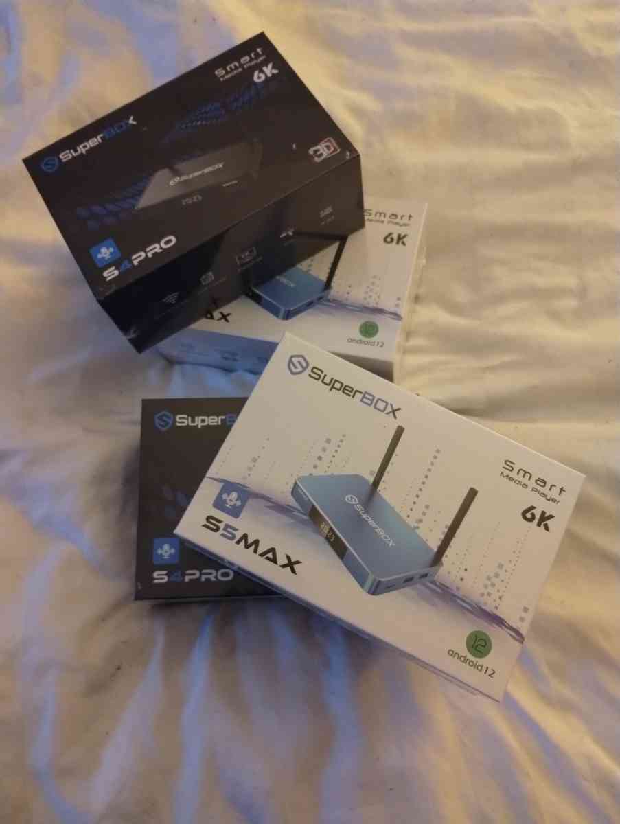super box s5 max   super box s4 pro - San Bruno, California