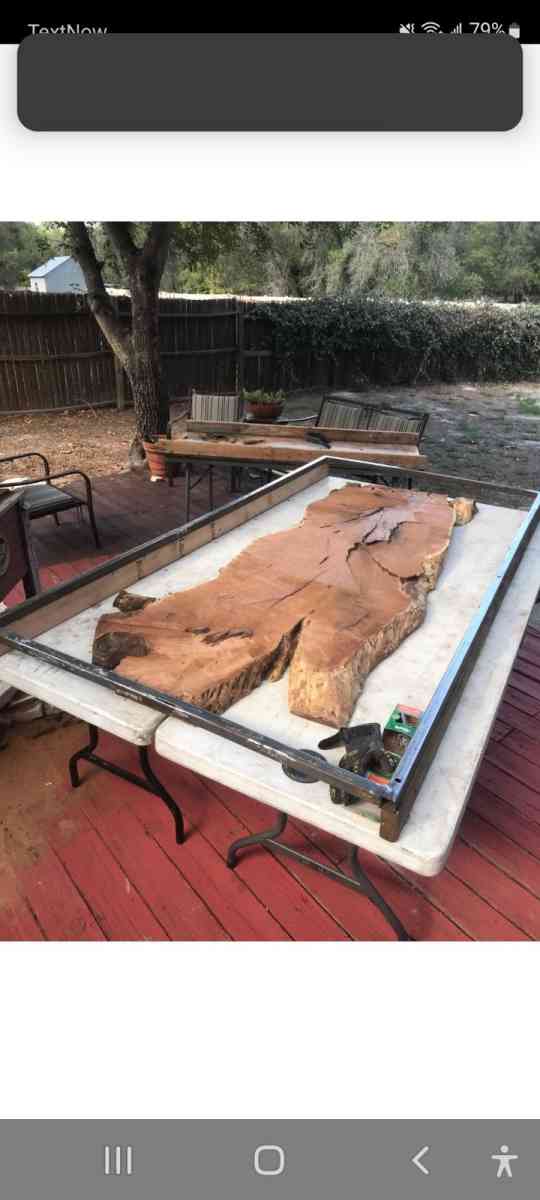 mesquite slabs of wood  7 ft tall  by 38 to 40 inches wide - San Antonio, Texas - FleaMarketBay