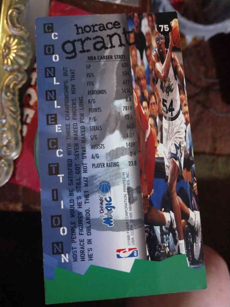 Horace Grant Basketball Card - Eunice, Louisiana - FleaMarketBay