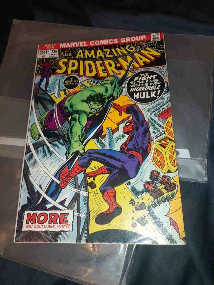 The Amazing SpiderMan Vol1No120 May 1973 - Mesa, Arizona - FleaMarketBay