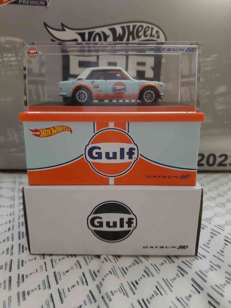 Hot Wheels RLC Datsun 510 Gulf - Wilmington, California - FleaMarketBay