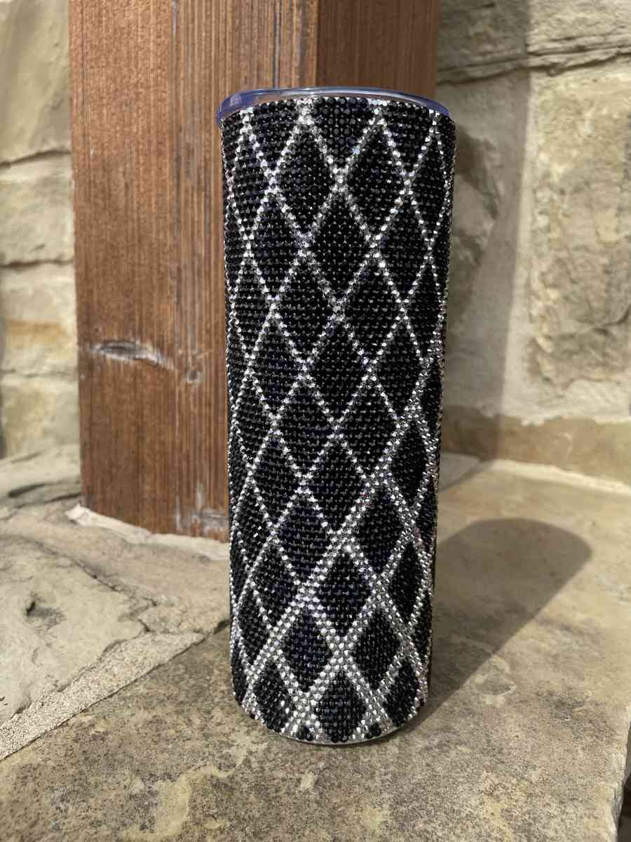 Bedazzled Diamond Tumblers - Austin, Texas - FleaMarketBay