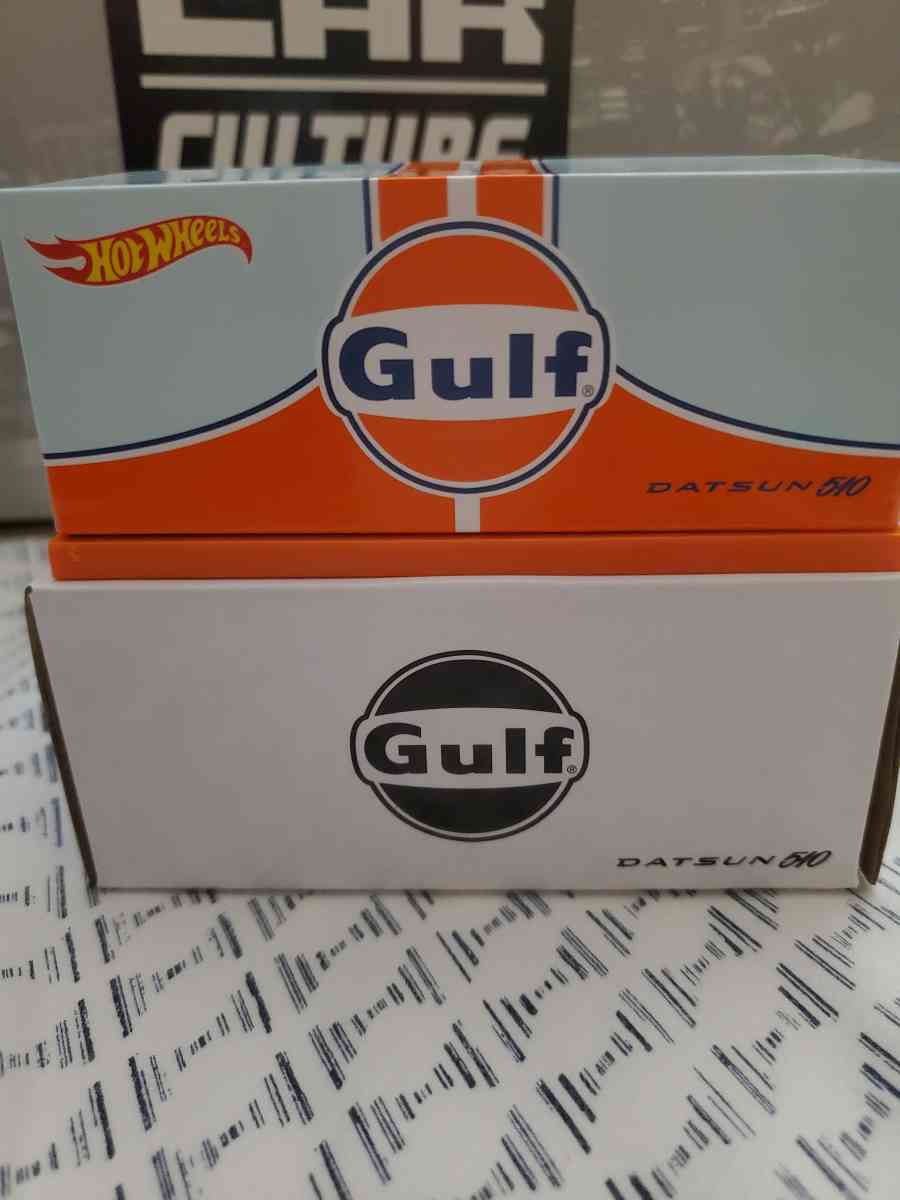Hot Wheels RLC Datsun 510 Gulf - Wilmington, California