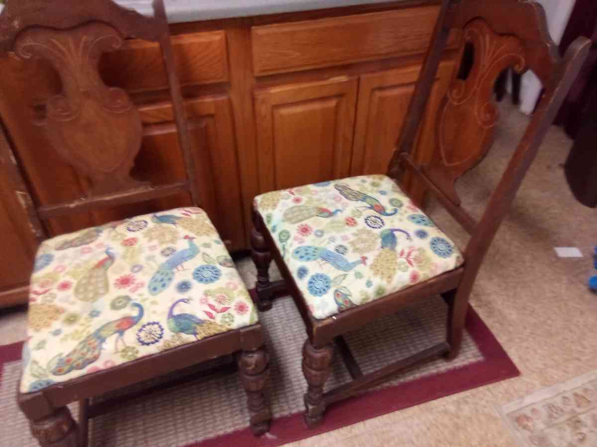kitchen table set real Wood 5 chairs included - Mid Florida, Florida - FleaMarketBay