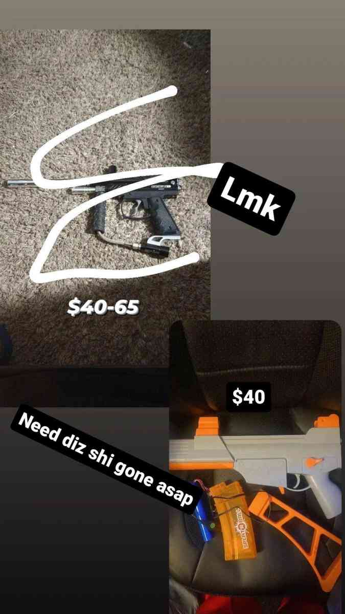 paintball and splatterball guns - Bakersfield, California