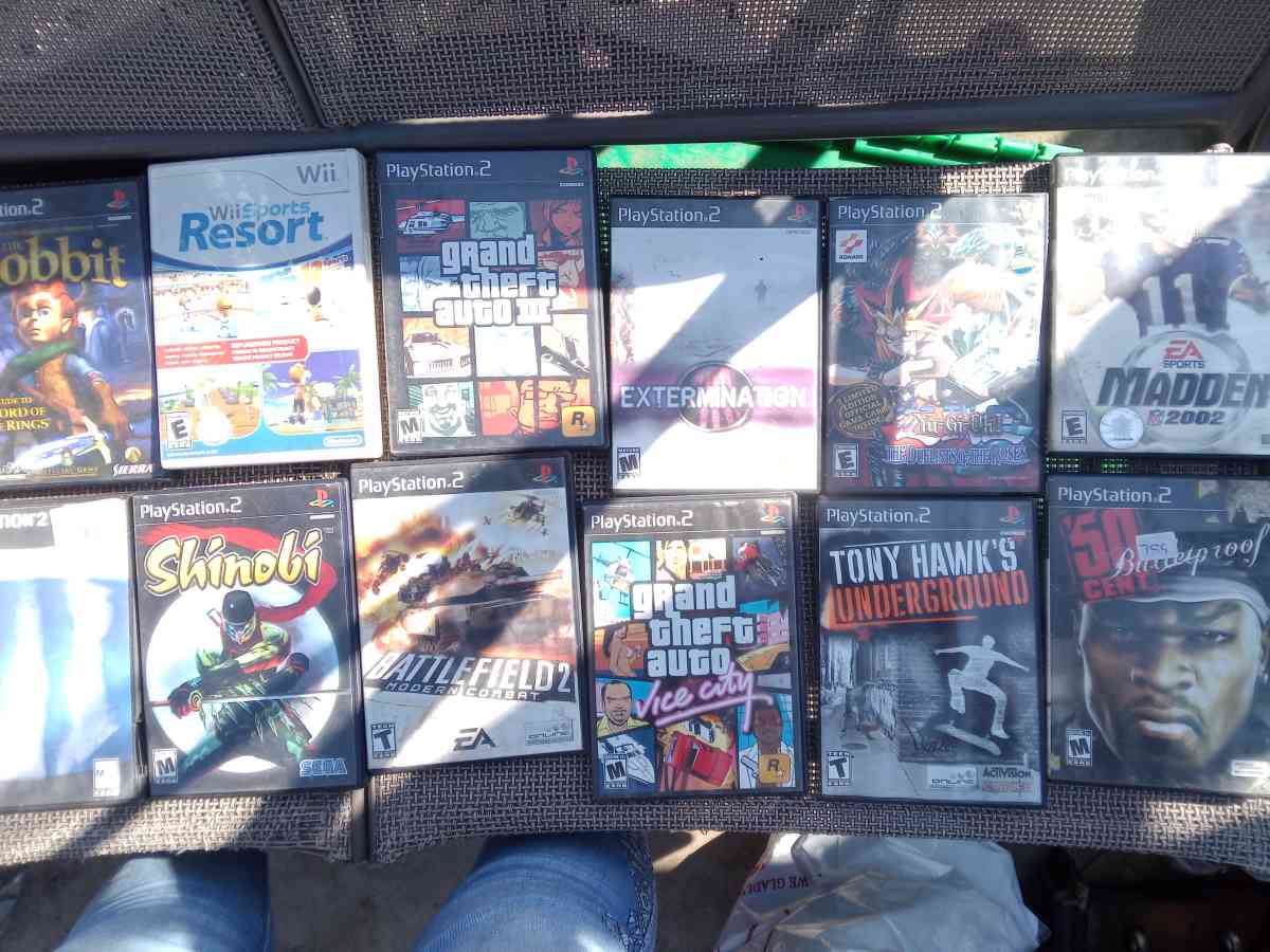 PlayStation 2 games - Fresno, California - FleaMarketBay