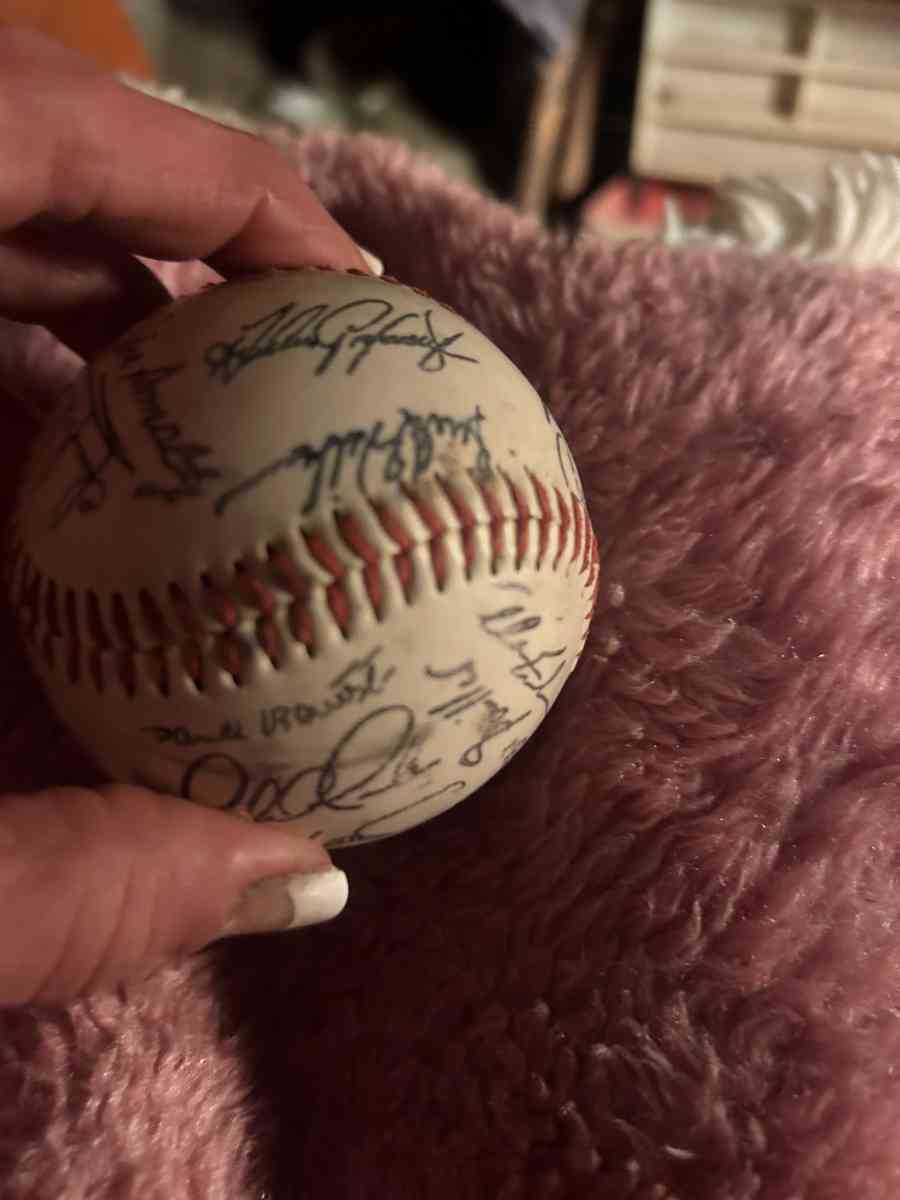 baseball signed by braves team owner - Piedmont, Alabama - FleaMarketBay