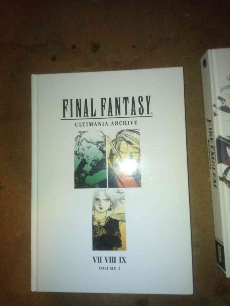 final fantasy ultimania archive books 1 through 3 - Torrance, California