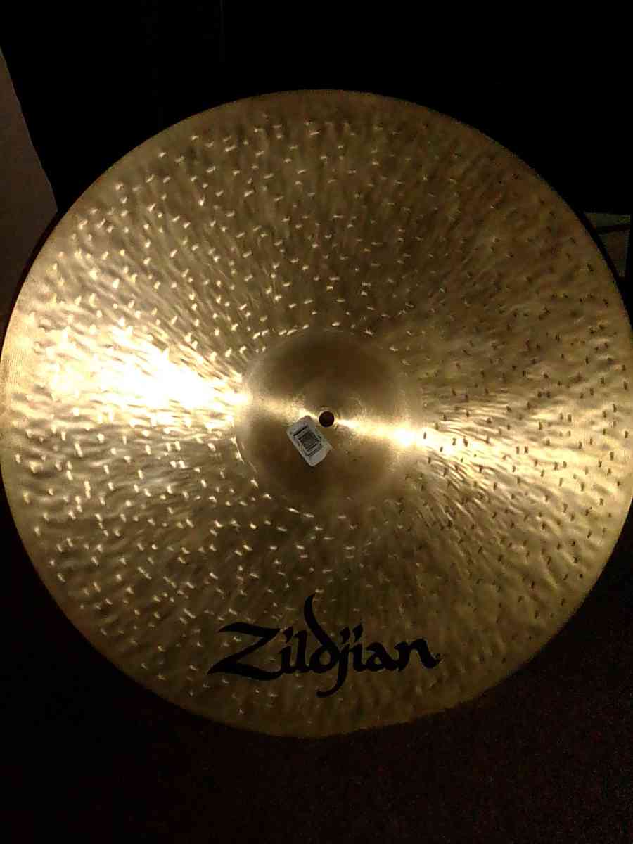 like new 20 inch Zildjian K custom dark ride cymbal - Irving, Texas