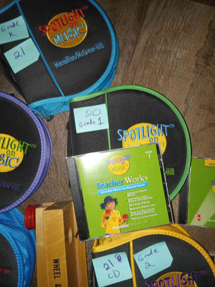 K TO 5th GRADE SPOTLIGHT ON MUSIC MACMILLAN - Omaha, Nebraska - FleaMarketBay