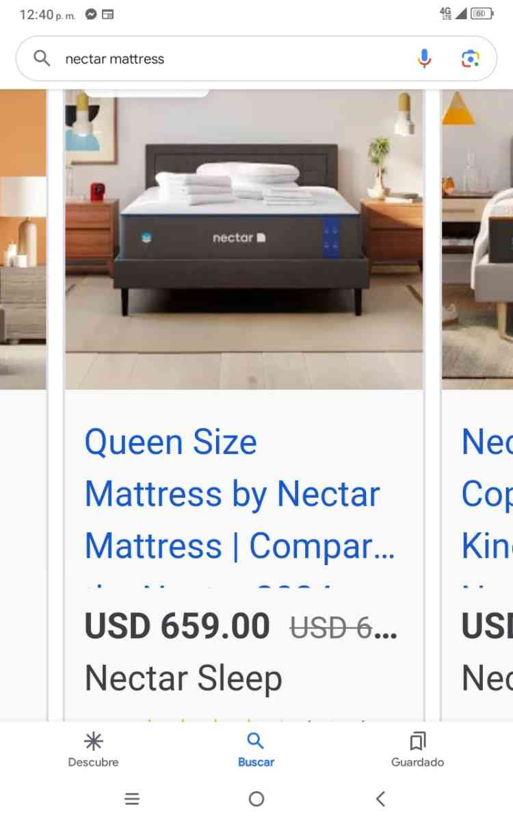 Queen Size Mattress Nectar - Houston, Texas - FleaMarketBay