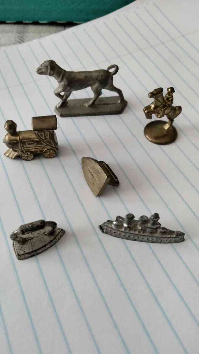 vintage Monopoly pieces - Catasauqua, Pennsylvania