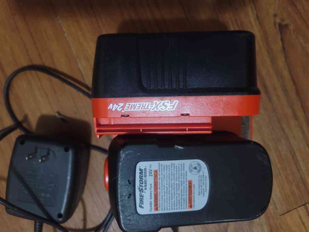 Black and Decker batteries with the charger - Gulf Shores, Alabama