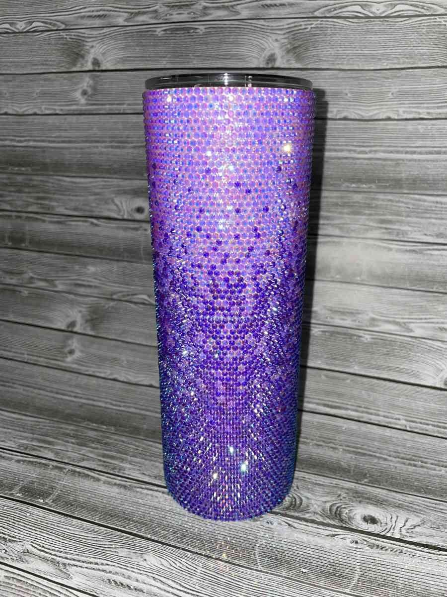 Bedazzled Ombre Tumblers - Austin, Texas