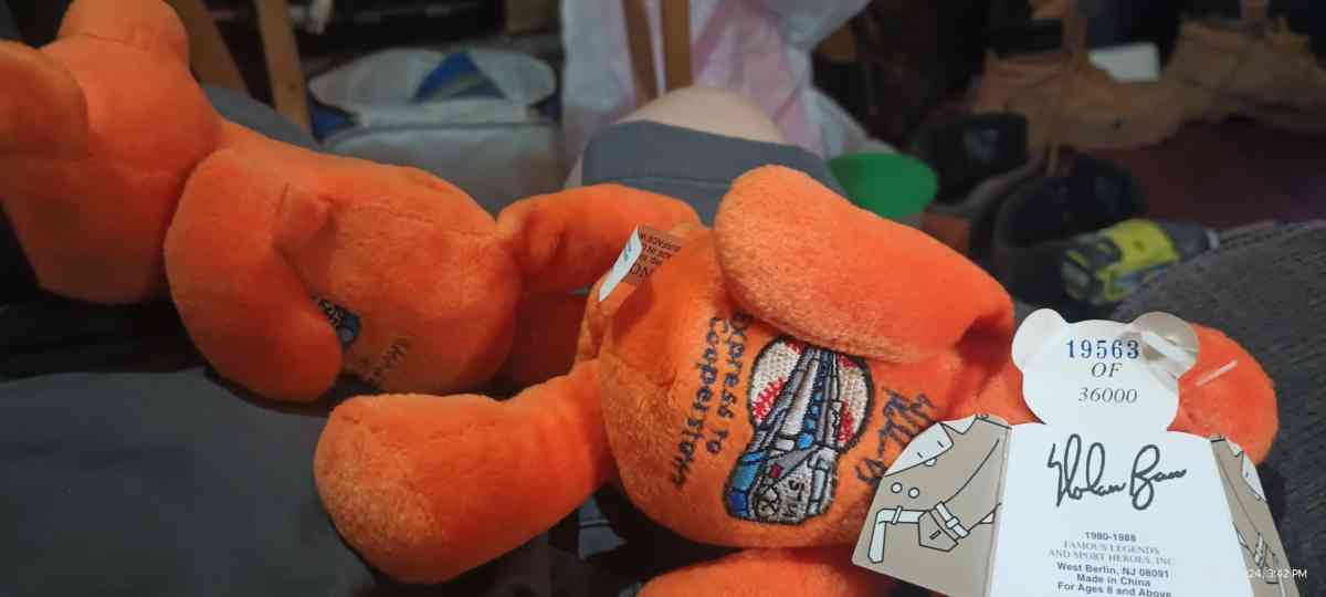 its a collectable bear zoom in - Philadelphia, Pennsylvania