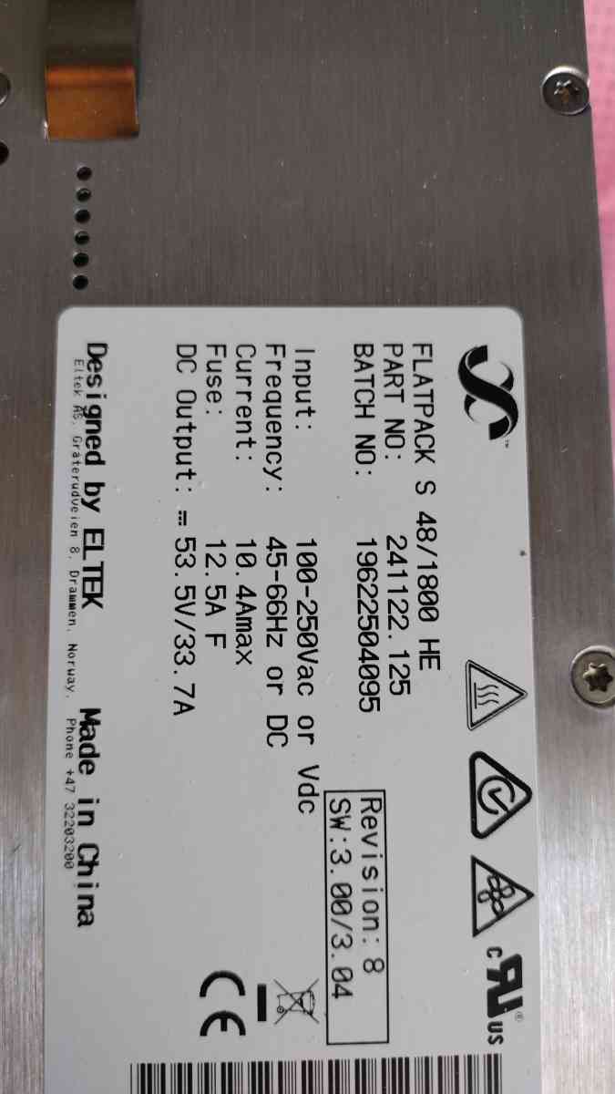 ELTEK Flatpack S 481800 HE  241122 125 - Katy, Texas - FleaMarketBay