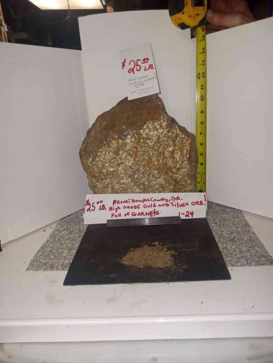 high grade silver and gold ore - Douglasville, Georgia - FleaMarketBay