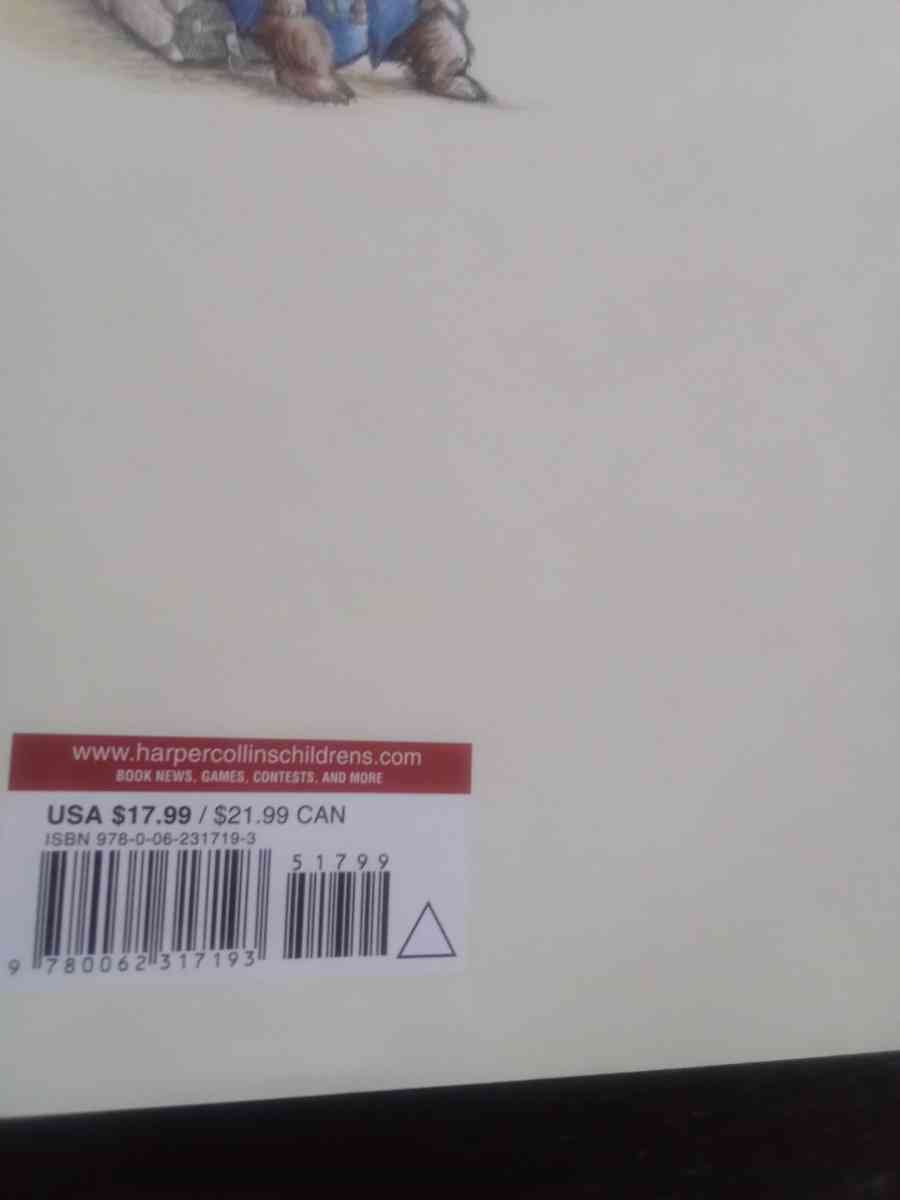 Paddington bear book hardcover - Ontario, New York - FleaMarketBay