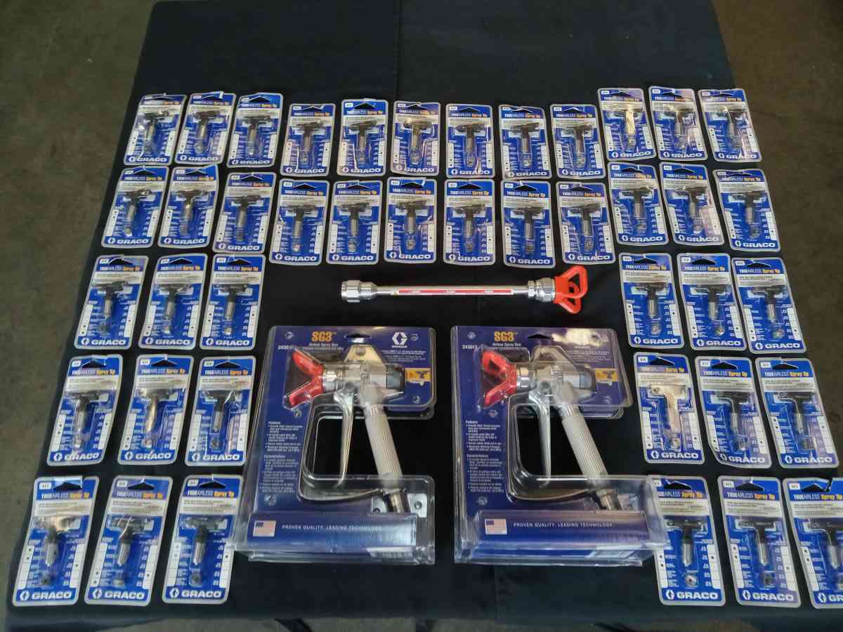 Painter Spray Guns and Spray tips