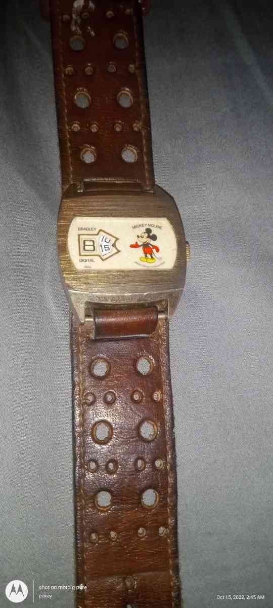 50 th Anniversary Mickey Mouse Bradley Swiss Jump Hour Watch - Harriman, Tennessee