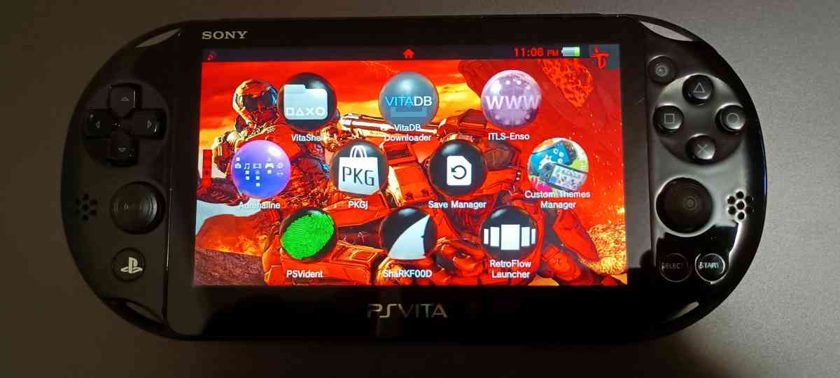Fully Loaded PS Vita  256GB SD Card SD2Vita Adapter OEM Batt - Johnson City, Tennessee - FleaMarketBay