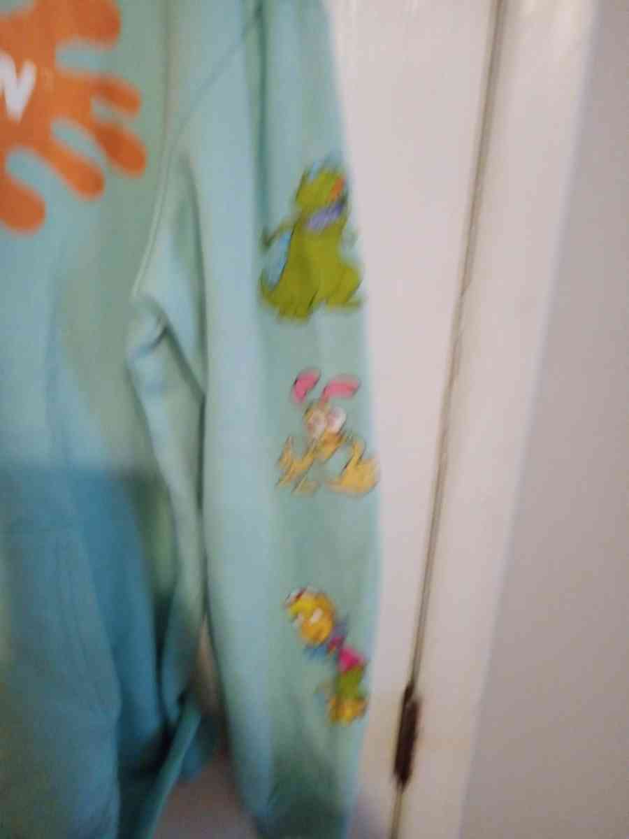 Mens Small Multicolored Nickelodeon Hoodie - Croydon, Pennsylvania - FleaMarketBay