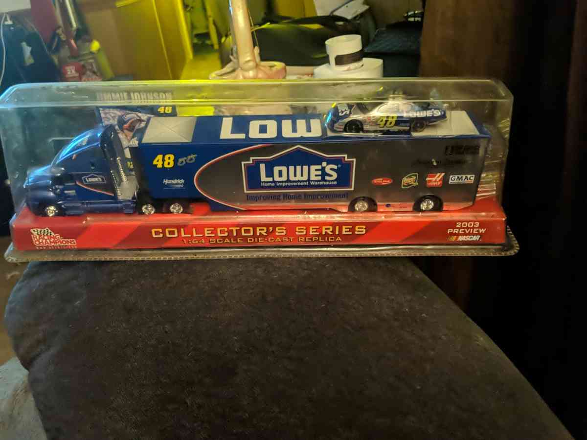 NASCAR Jimmie Johnson Trailer Rig  Die Cast Stock Car 2002 C - Shirleysburg, Pennsylvania