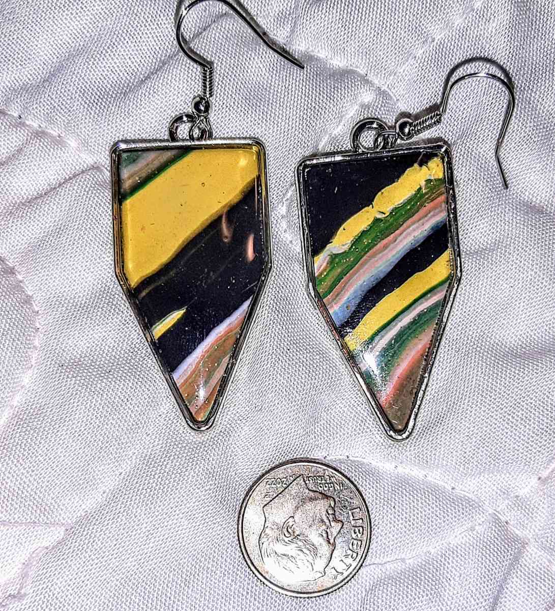 Amazing Abstract Earrings - Englewood, Florida
