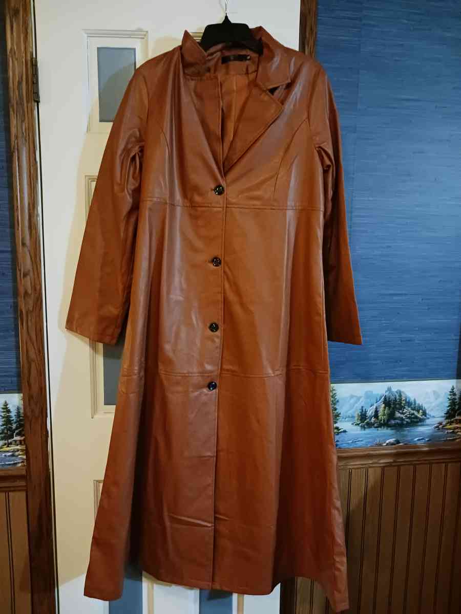 Long Pleather Jacket - Middleburg, Pennsylvania