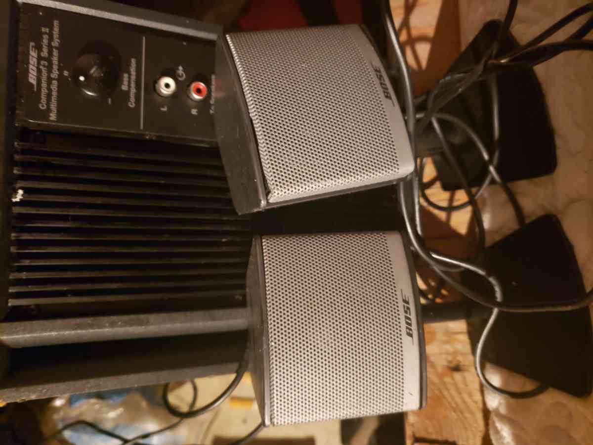 bose companion 3 series 2 multimedia speaker system - Los Angeles, California - FleaMarketBay