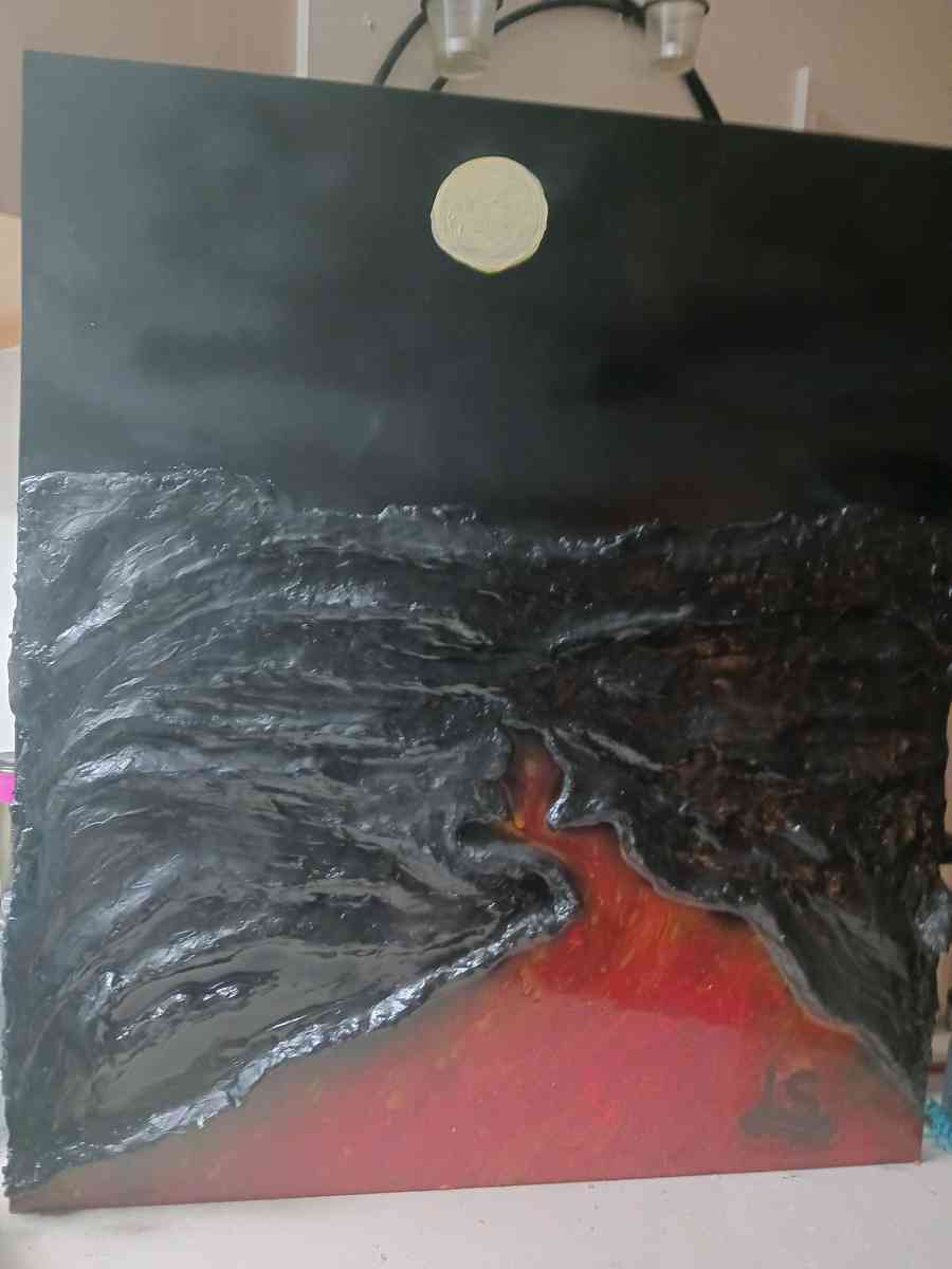 huge floor picture lava texture - Denver, Colorado