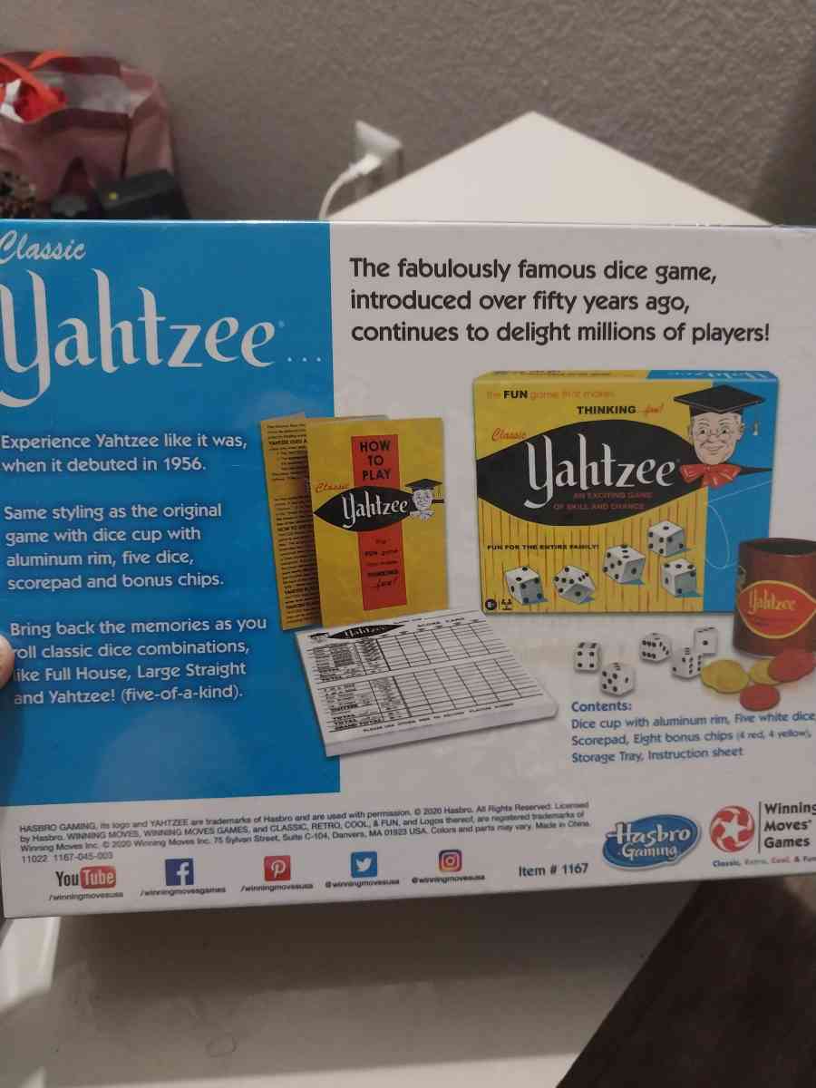 Classic Yahtzee - Phoenix, Arizona