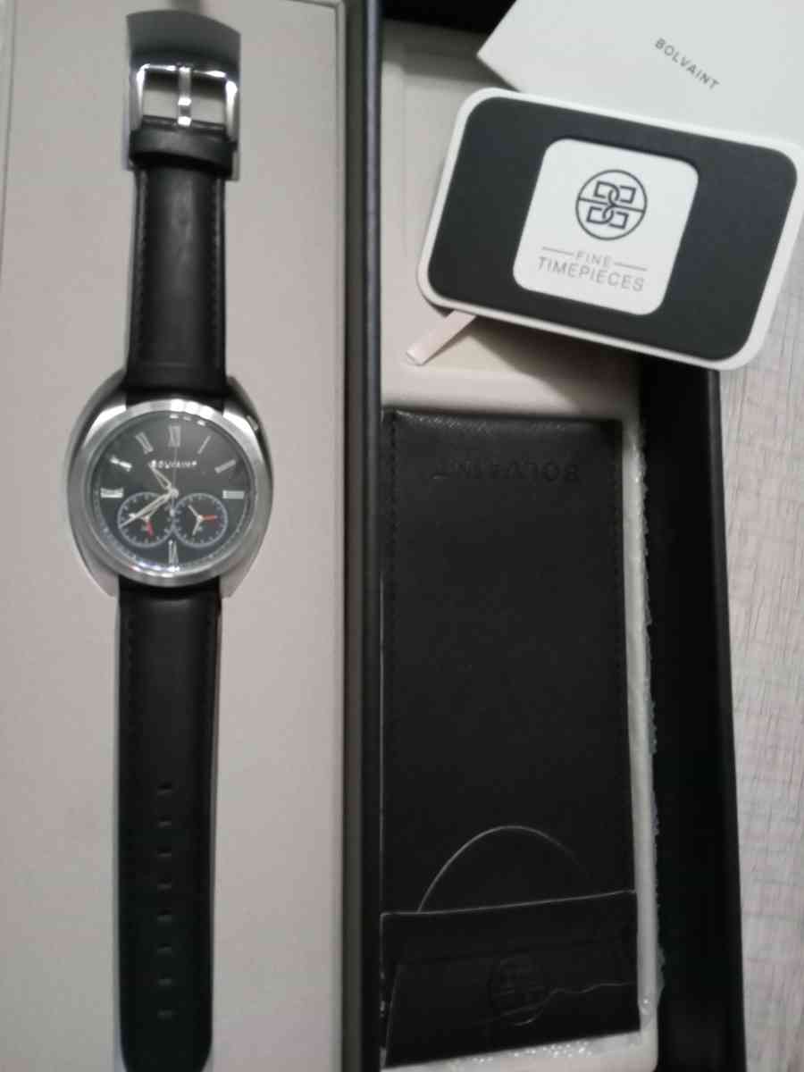 bolvaint Aurelius Noir stainless steel watch - Salt Lake City, Utah