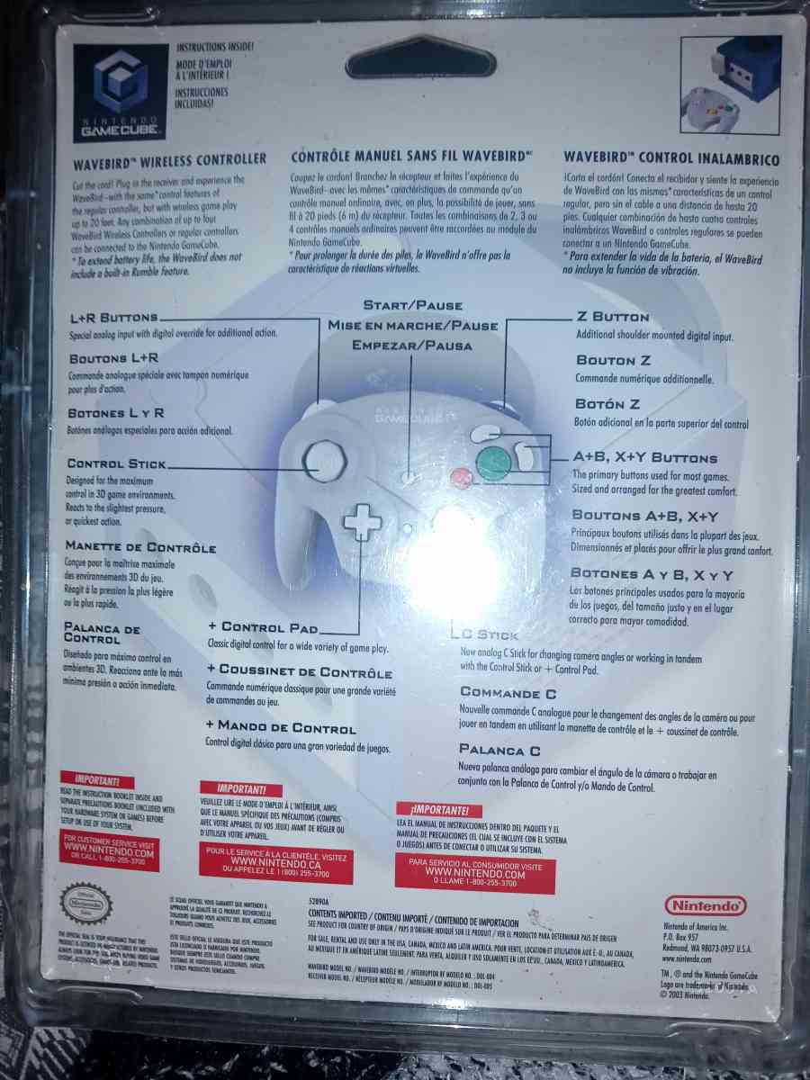 Nintendo GameCube wavebird wireless controller - Cleveland, Tennessee - FleaMarketBay