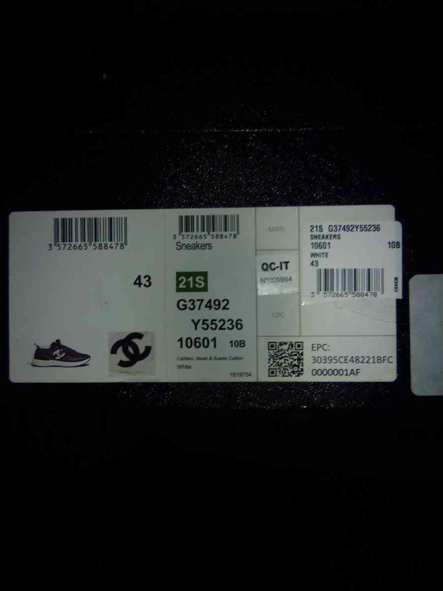 New Chanel Calfskin Mesh and Suede Calfskin White Shoes - Houston, Texas - FleaMarketBay