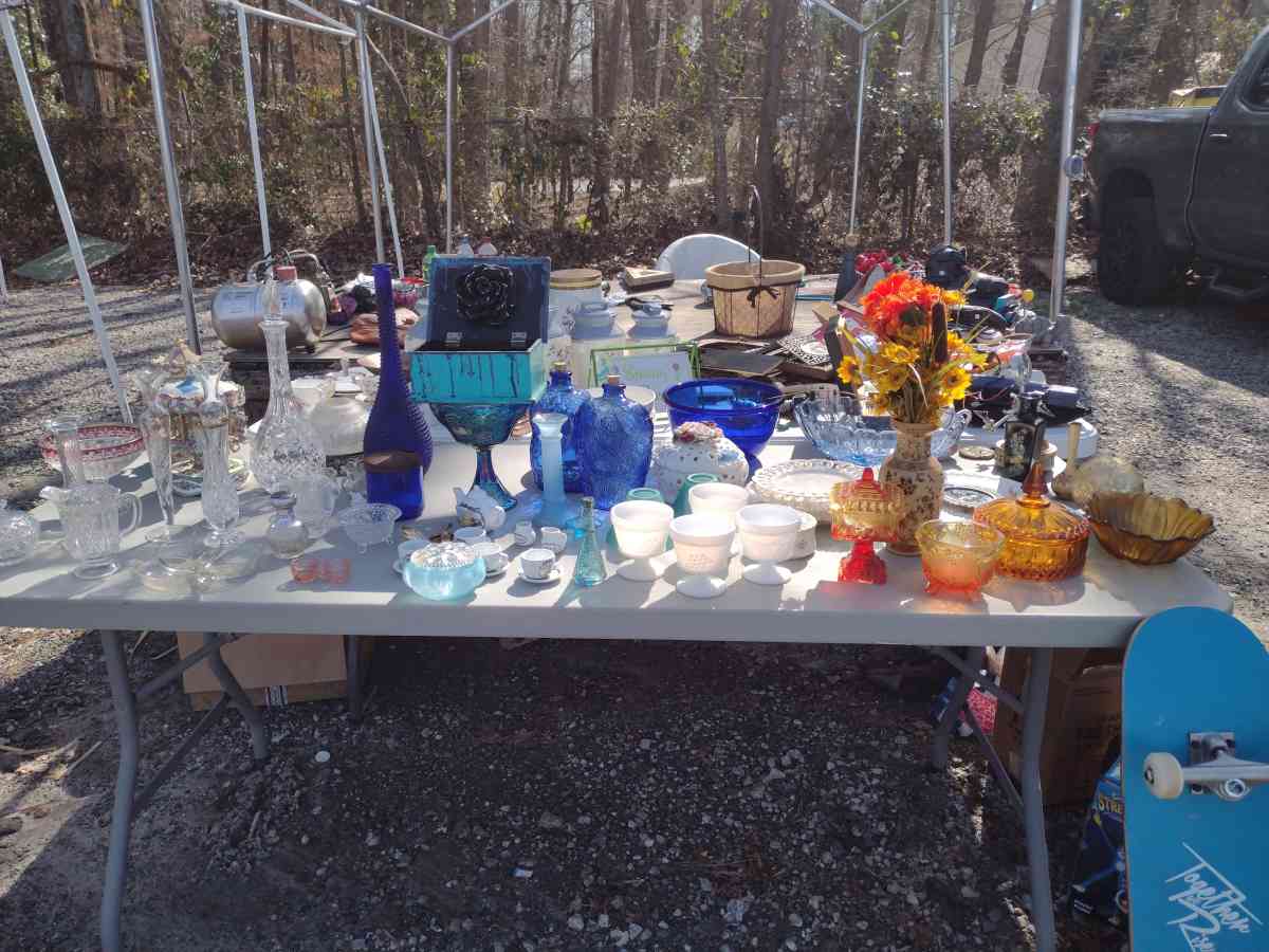 Vintage glass and fine crystal - Carrollton, Georgia