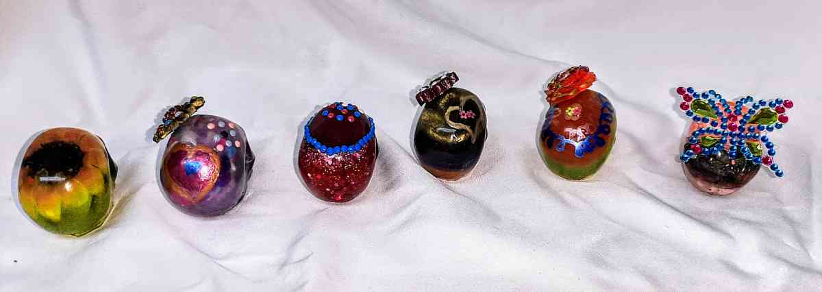 Original Day of the Dead Handcrafted Skulls Small - Englewood, Florida