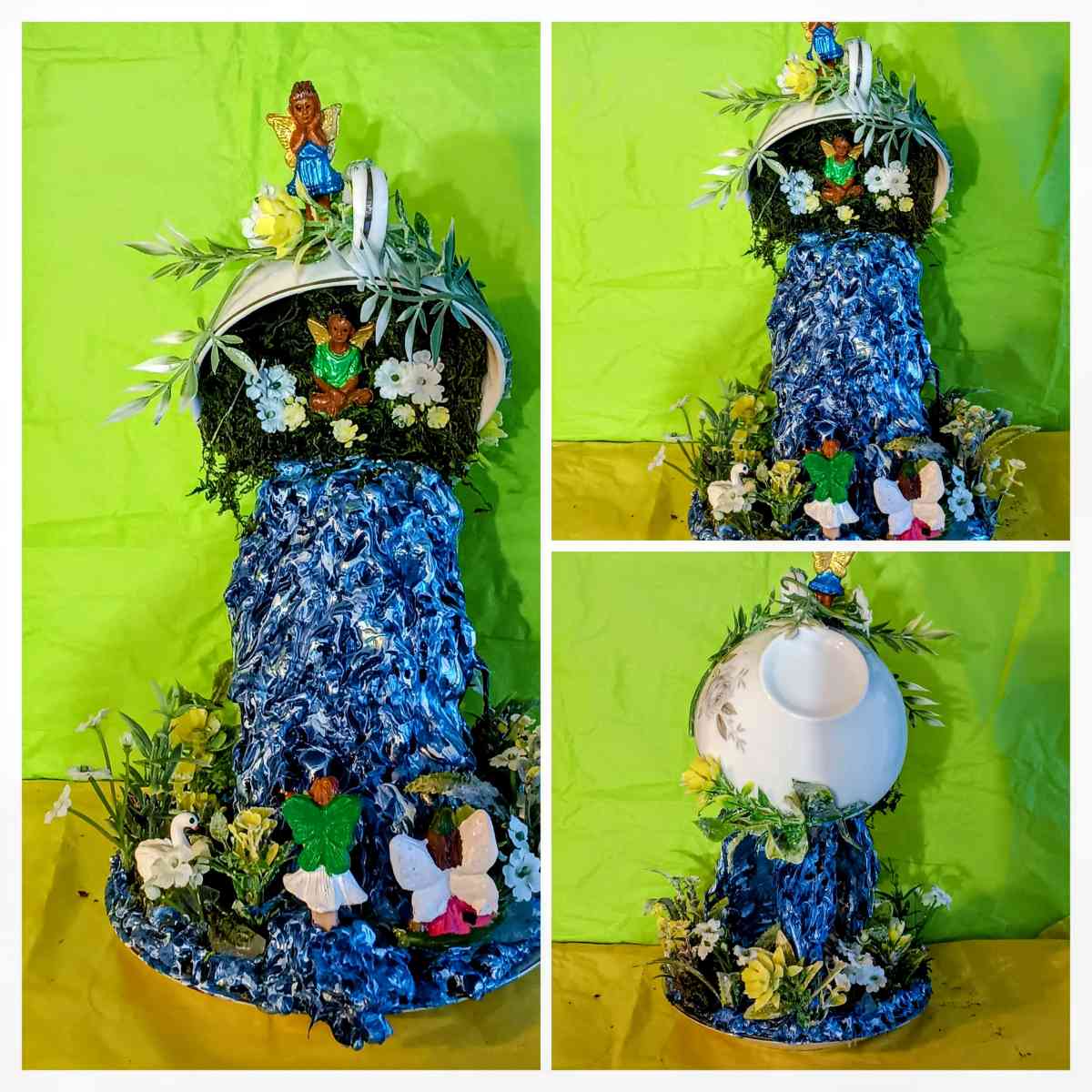 waterfall fairy garden - El Mirage, Arizona