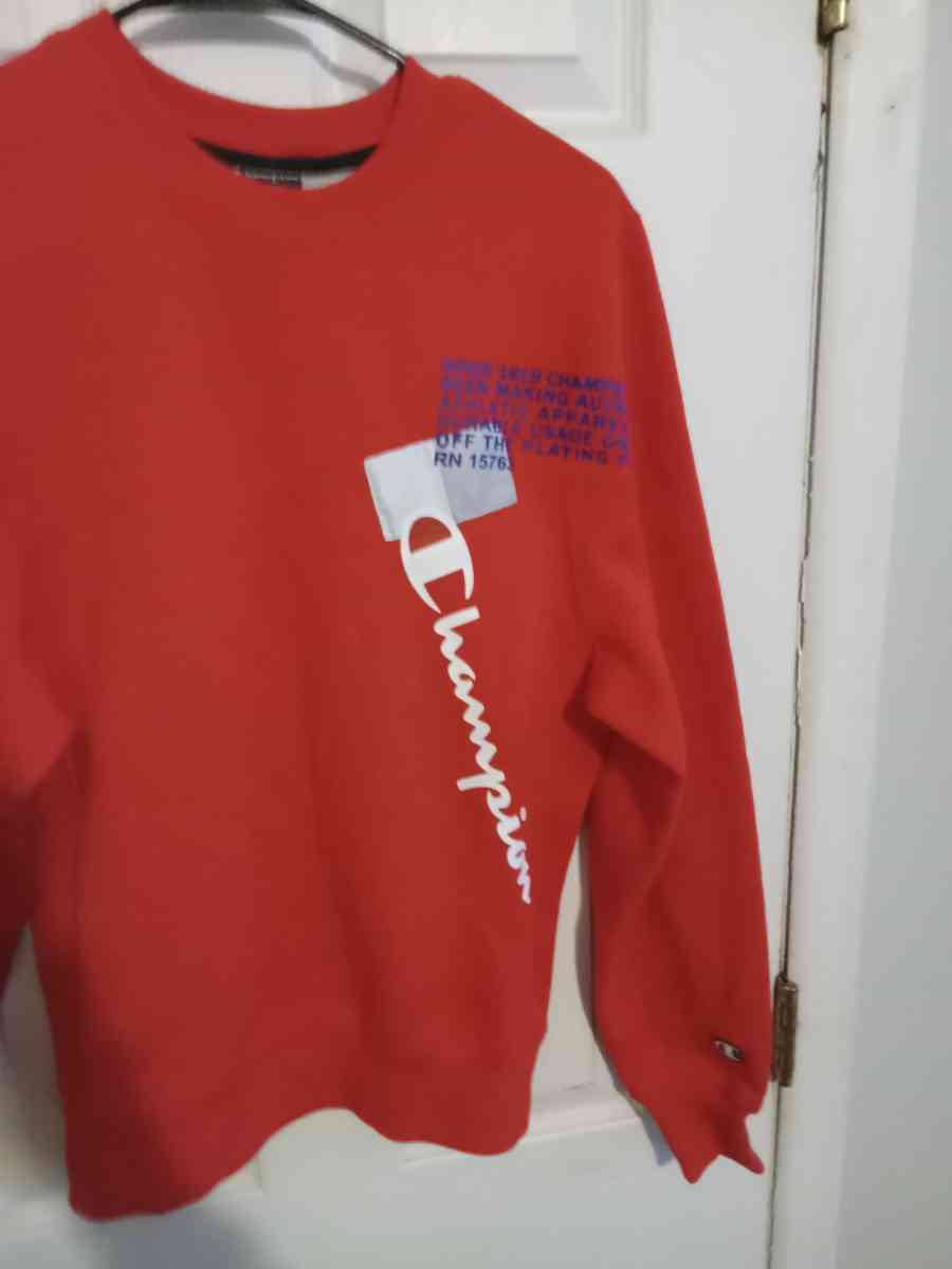 Mens XS Red Champion Sweatshirt - Croydon, Pennsylvania