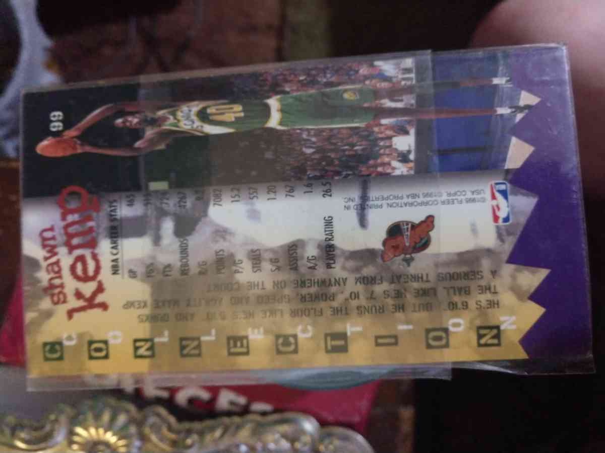 Shawn Kemp Basketball Card - Eunice, Louisiana - FleaMarketBay