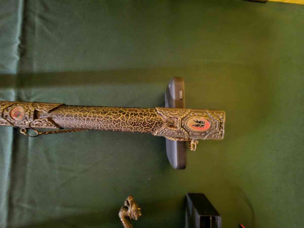 Vintage Chinese Sword - Turtle Lake, Wisconsin - FleaMarketBay
